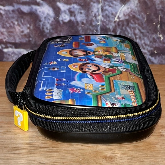 SOLD***Super Mario Maker 2 2019 Switch/Switch Lite Travel Carrying Case Nintendo - Picture 5 of 10